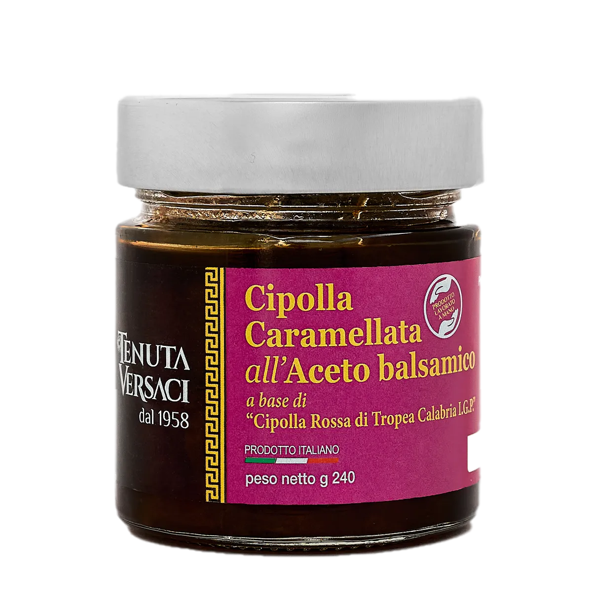 Cipolla Rossa di Tropea Calabria I.G.P. caramellata all'aceto balsamico