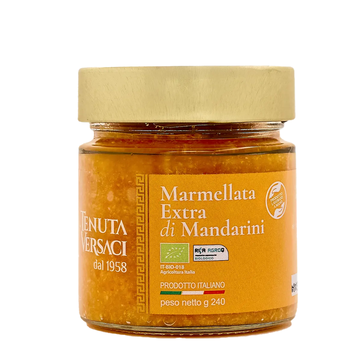 Marmellata extra di mandarini BIO